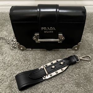 Sold! Prada cahier wristlet / crossbody